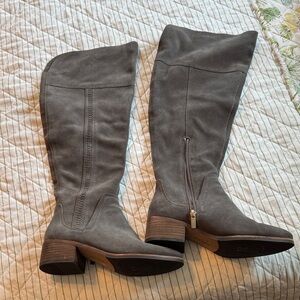 Vince Camuto Gray Over the Knee Boots